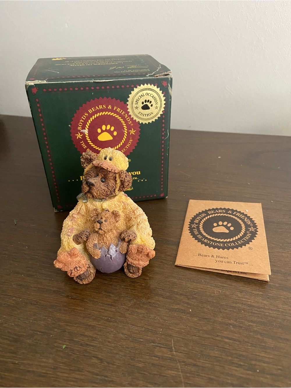 Vtg 2000 Boyds Bears #81500 Alouysius Quackenwaddle Lil Crackles